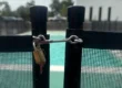 pool fence is like a door
